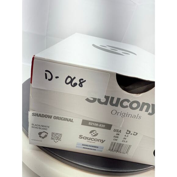 Saucony Shadow Original Womens Size 7 Black White Running Shoes Retro
S2108-830 - Picture 9 of 9